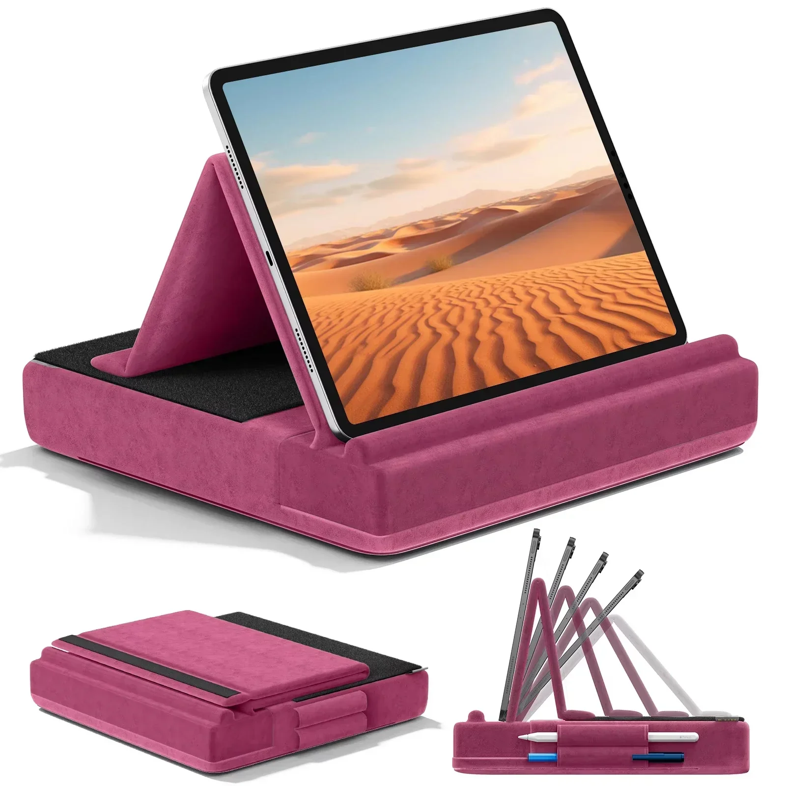 Desk Corner Mat - Ipad-houder met meerdere hoeken Verbeterde tabletkussensstandaard