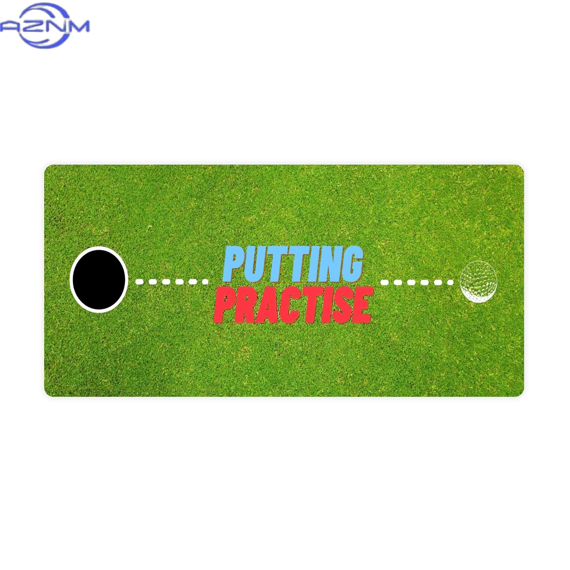 Desk Corner Mat - Golf Putting Green bureaumat voor studie-