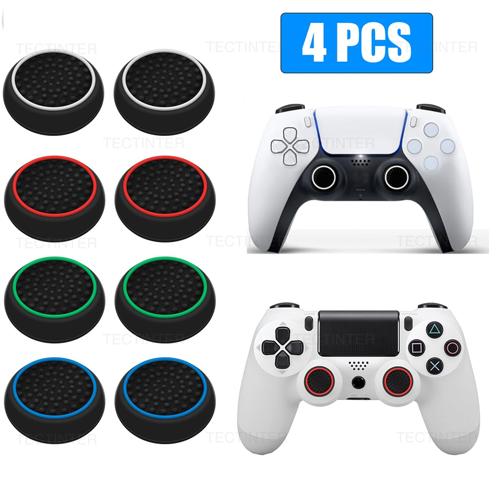 Gaming Accessories Xbox Series S - 4 stuks siliconen analoge thumbstick grip