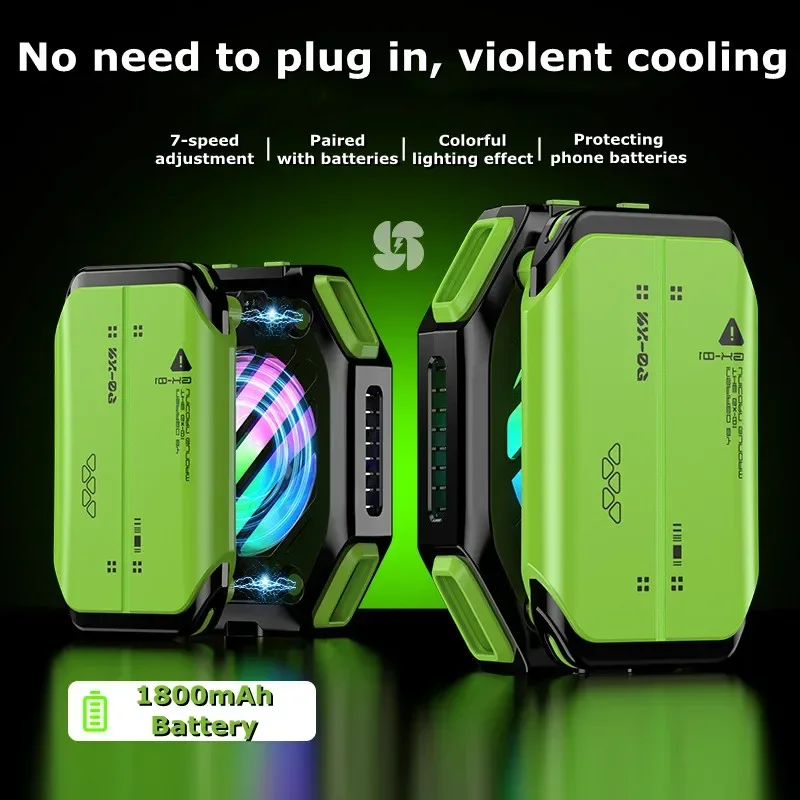 Gaming Accessories For Mobile - X111 Mobiele telefoon magnetische halfgeleider koelventilatorradiator