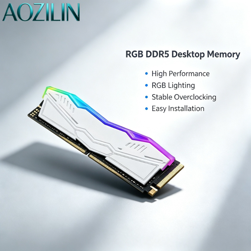 Gaming Hardware And Accessories - AOZILIN DDR5 RGB-gaming-geheugen voor desktopcomputers, 32