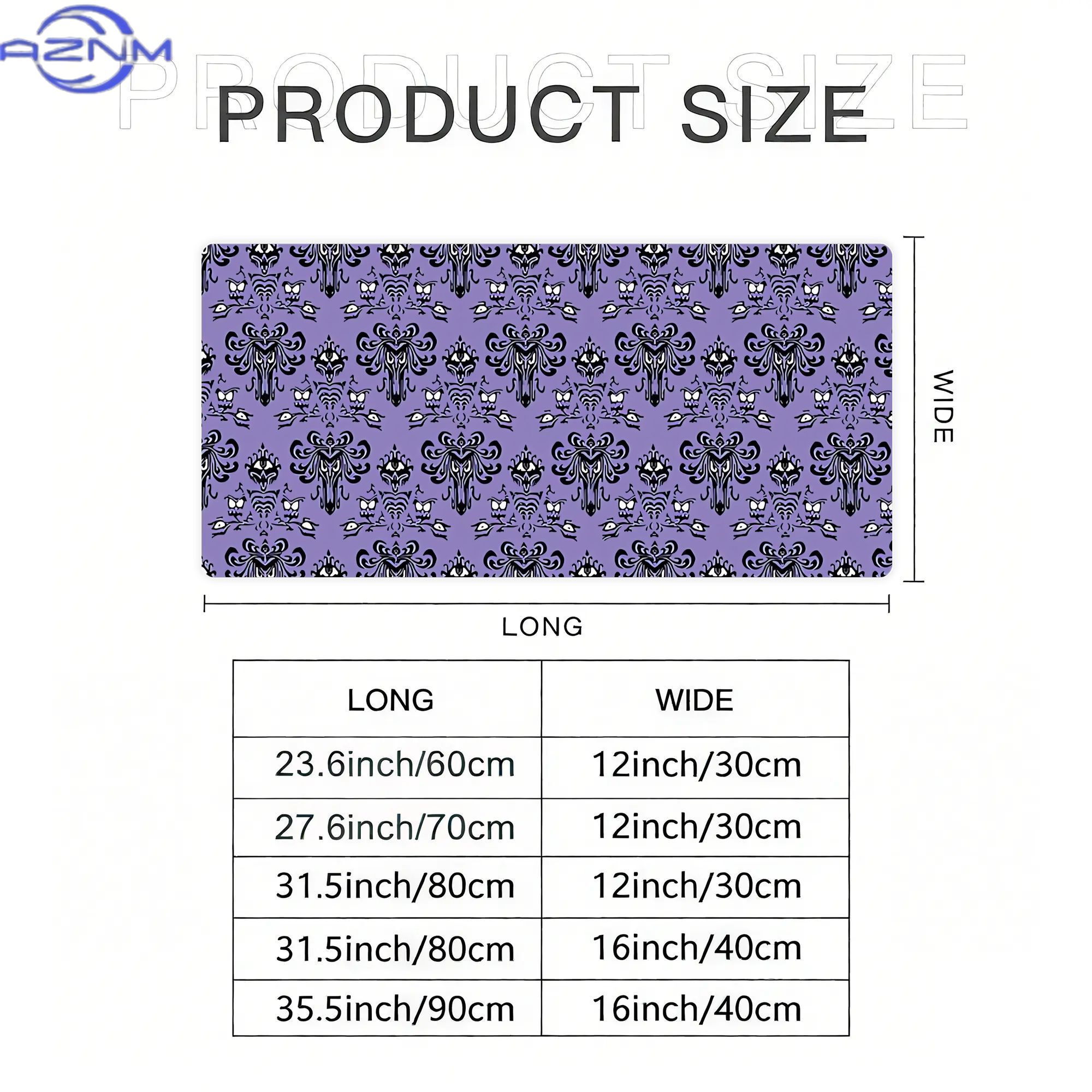 Haunted Mansion Wallpaper Paar - Desk Corner Mat recensie en prijs