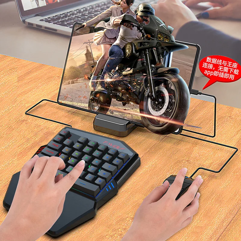 T-WOLF Tf900 One-Handed Keyboa - Gaming Accessories For Mobile recensie en prijs