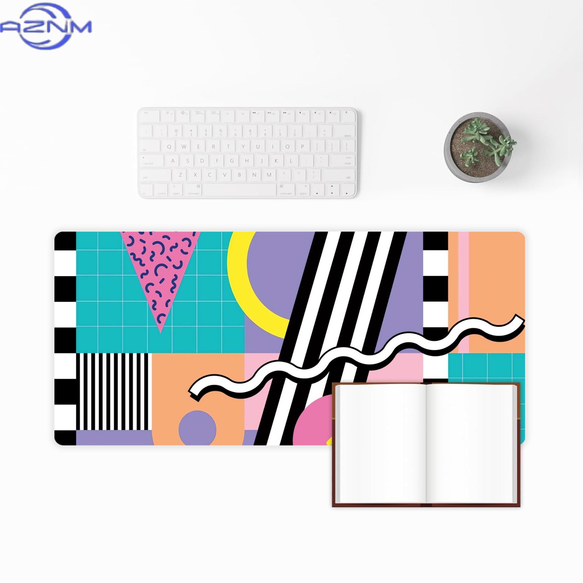 Memphis Pattern 91 bureau-onde - Desk Corner Mat recensie en prijs
