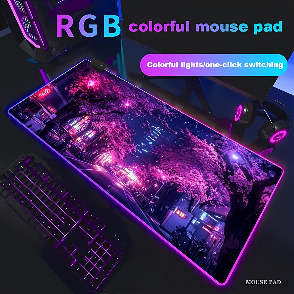 RGB-muismat Japanse straat Paa - Gaming Accessories Officeworks recensie en prijs